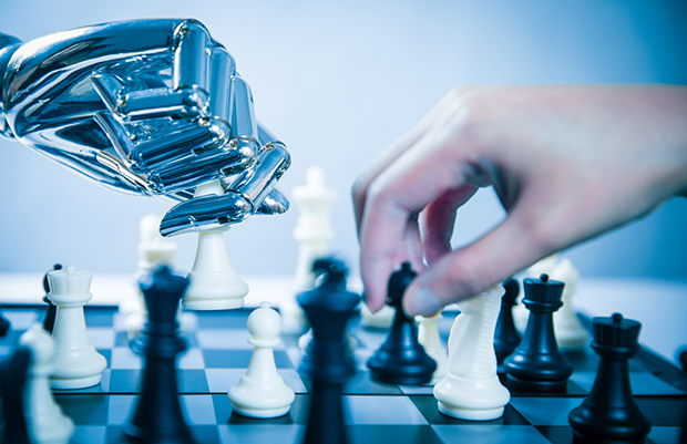 Artificial Intelligence Playing Chess With Human