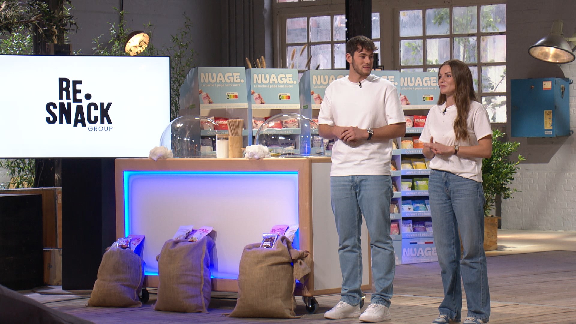 Resnack et sa barbe à papa sans sucre fait saliver le jury de "Qui veut être mon associé?"