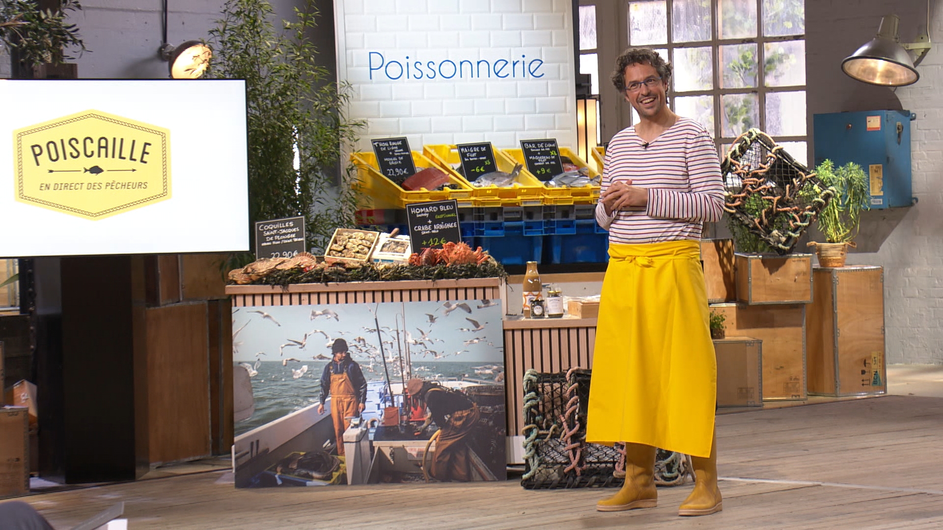La poissonnerie en ligne Poiscaille embarque tous les jurés de « Qui veut être mon associé ? »